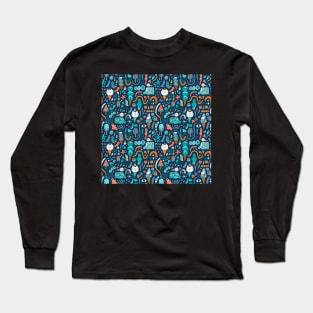 Ice cream and cats Long Sleeve T-Shirt